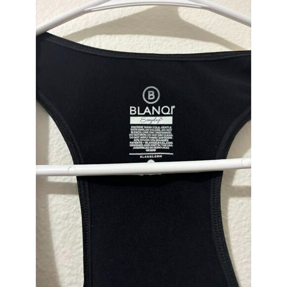 Blanqi Everyday Dress Women's Size S/M Black Ruched Maternity Stretch Fitted - Picture 3 of 4